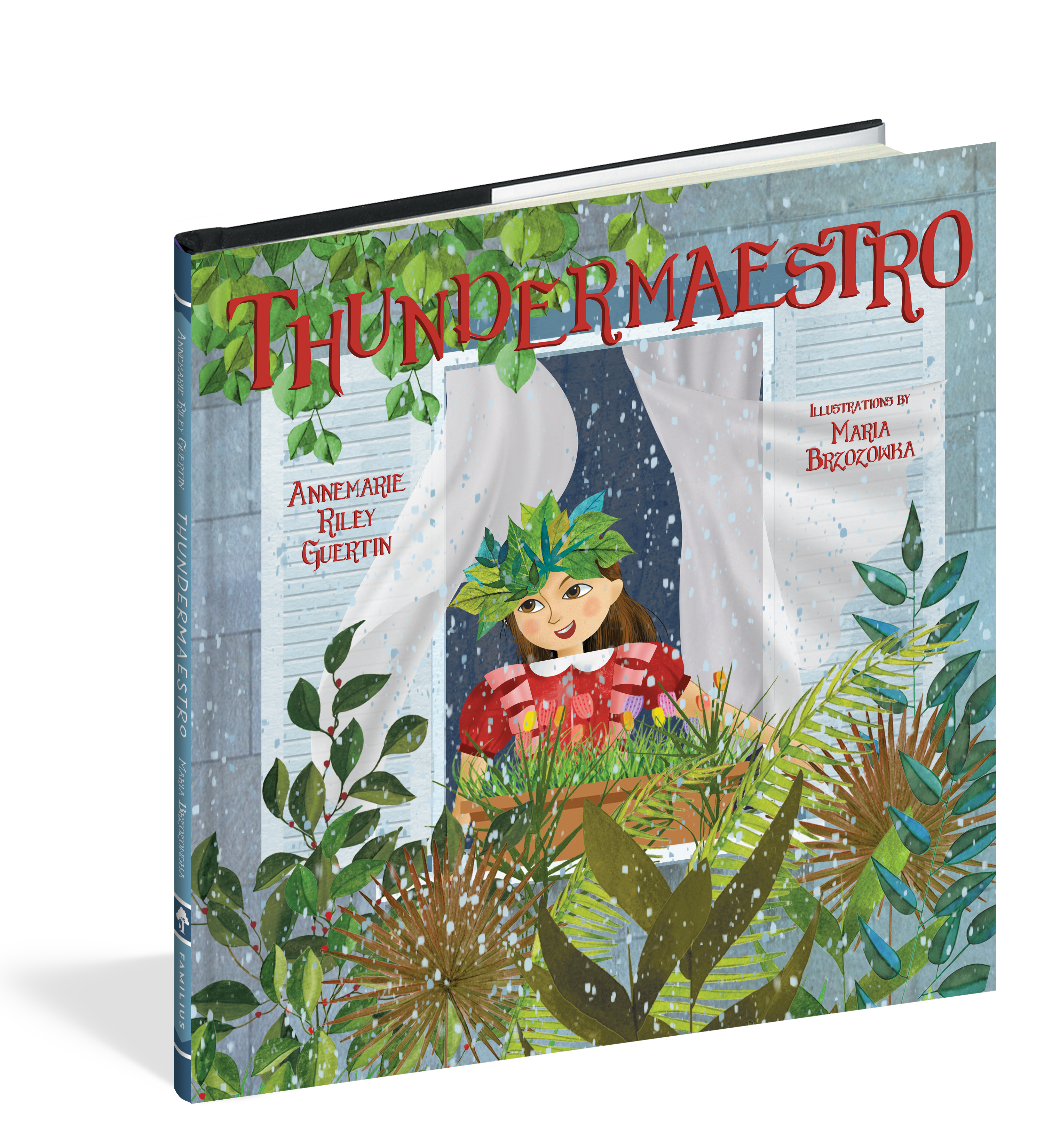 The cover of the picture book Thundermaestro.