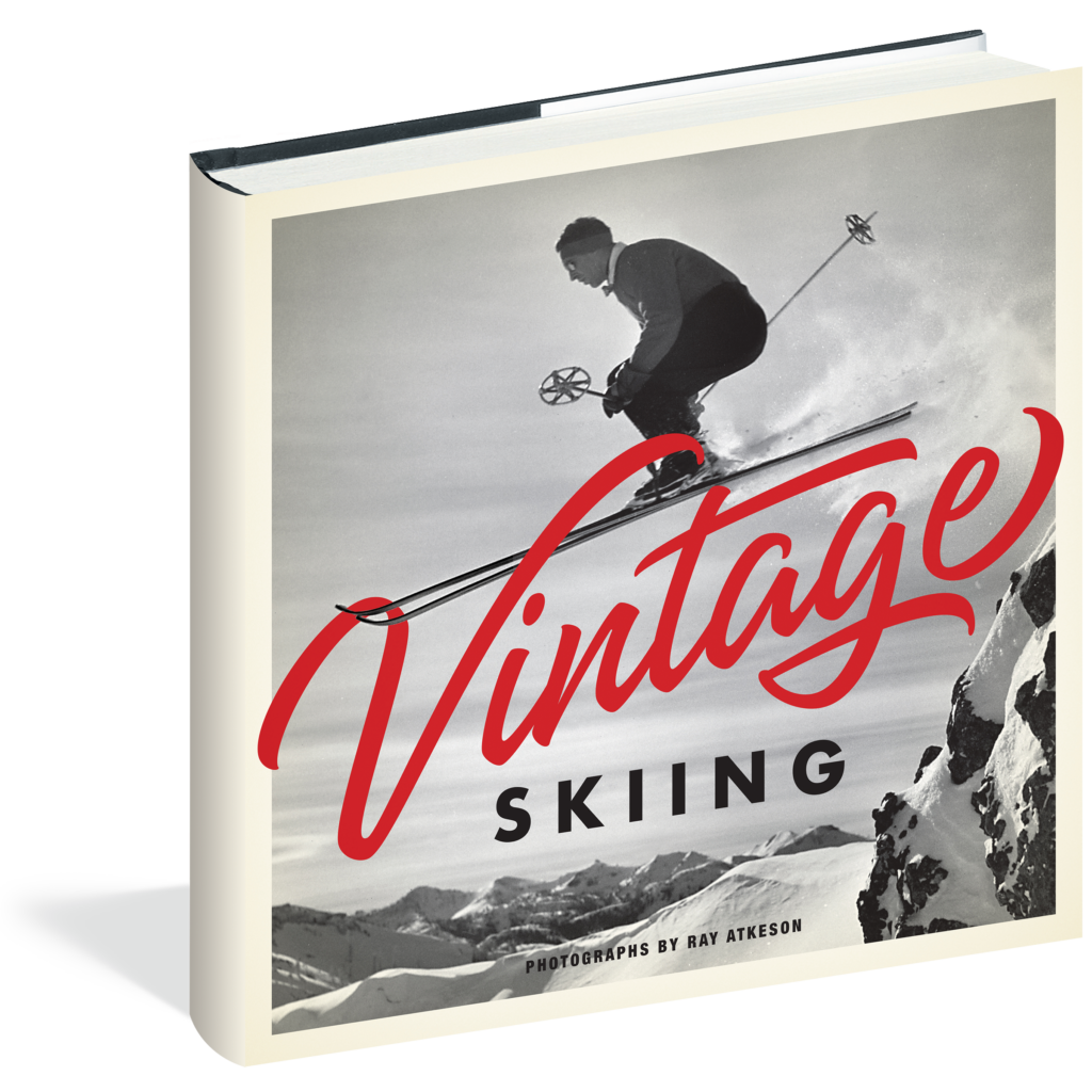The cover of the book Vintage Skiing.