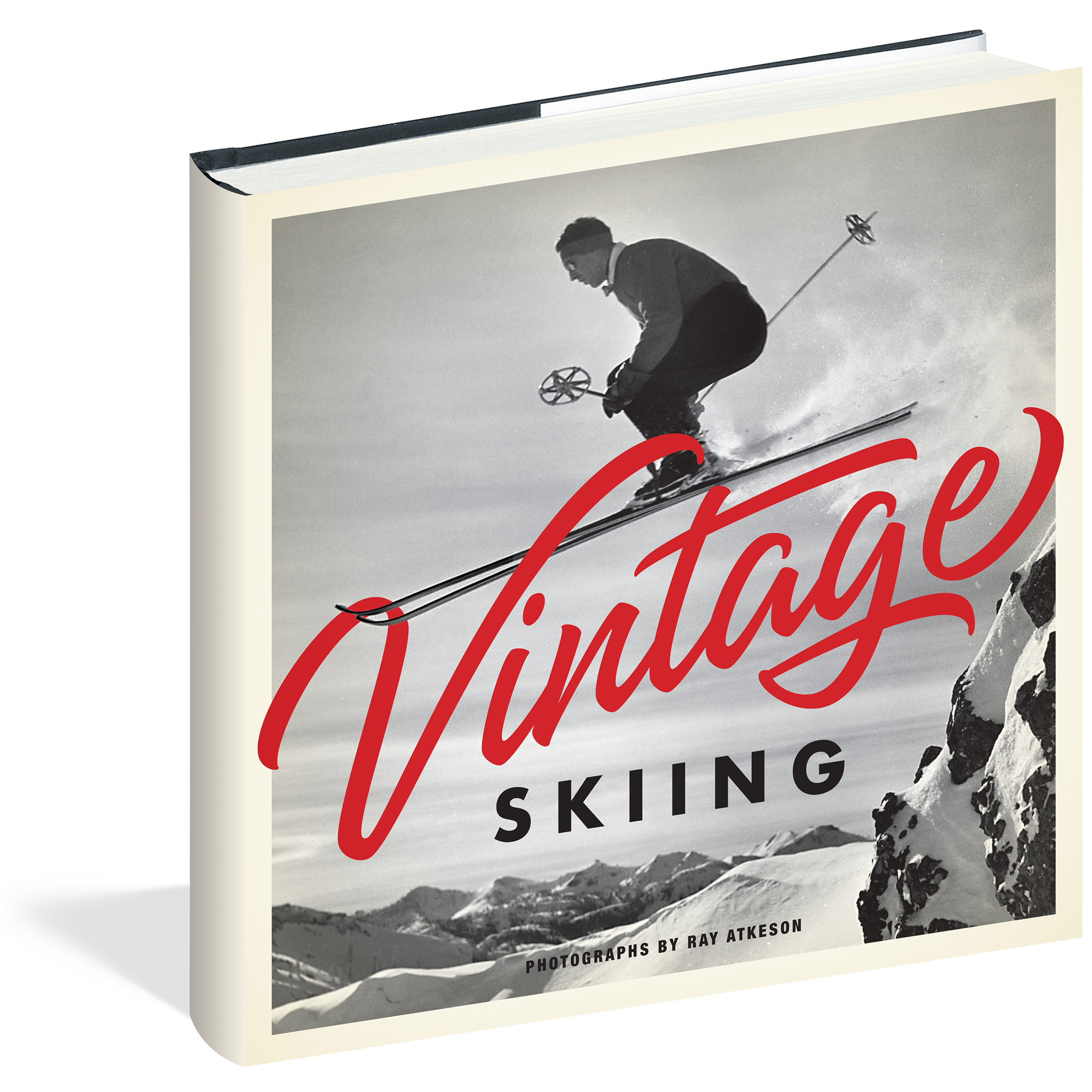 The cover of the book Vintage Skiing.