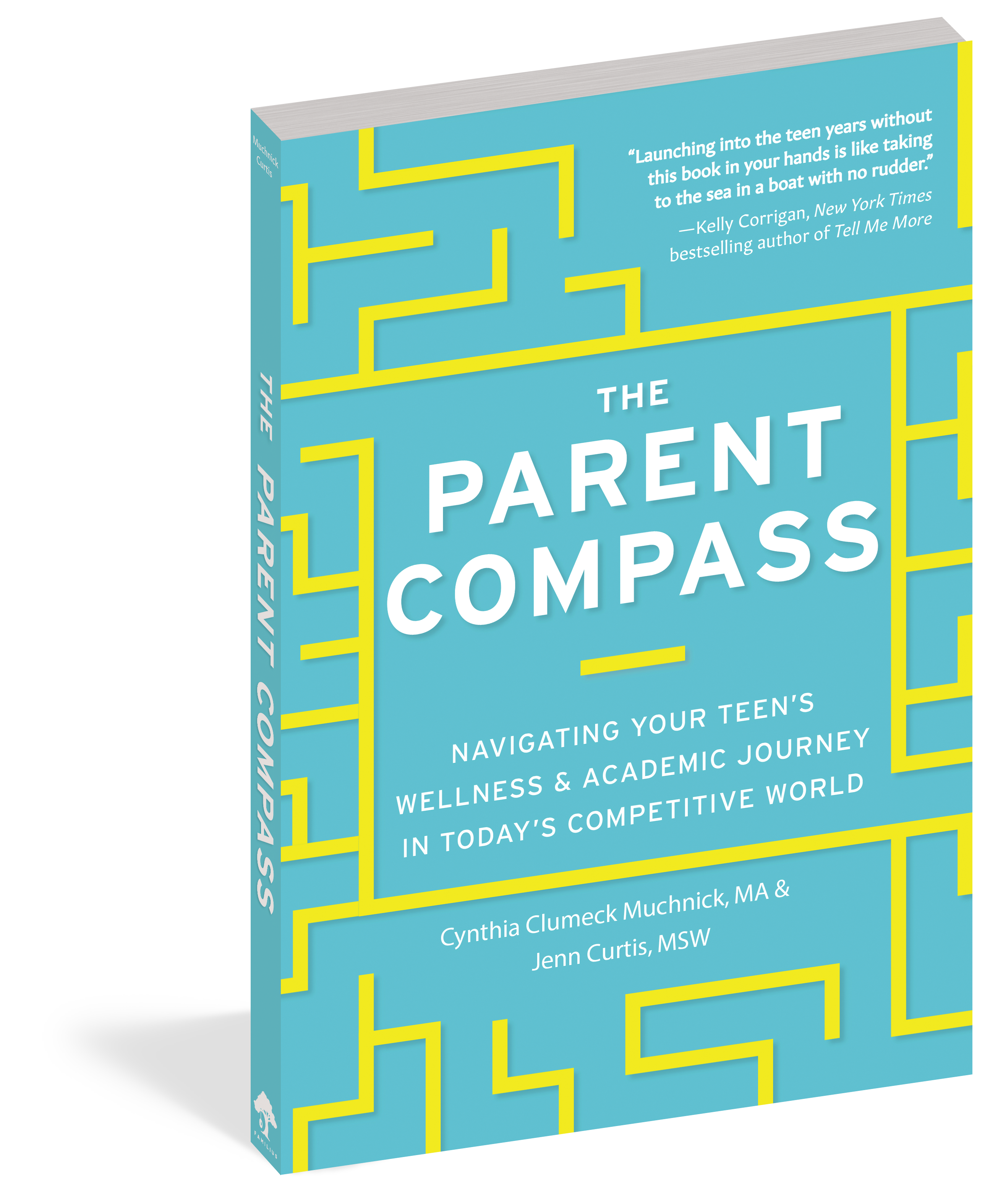 The cover of the parenting book The Parent Compass.