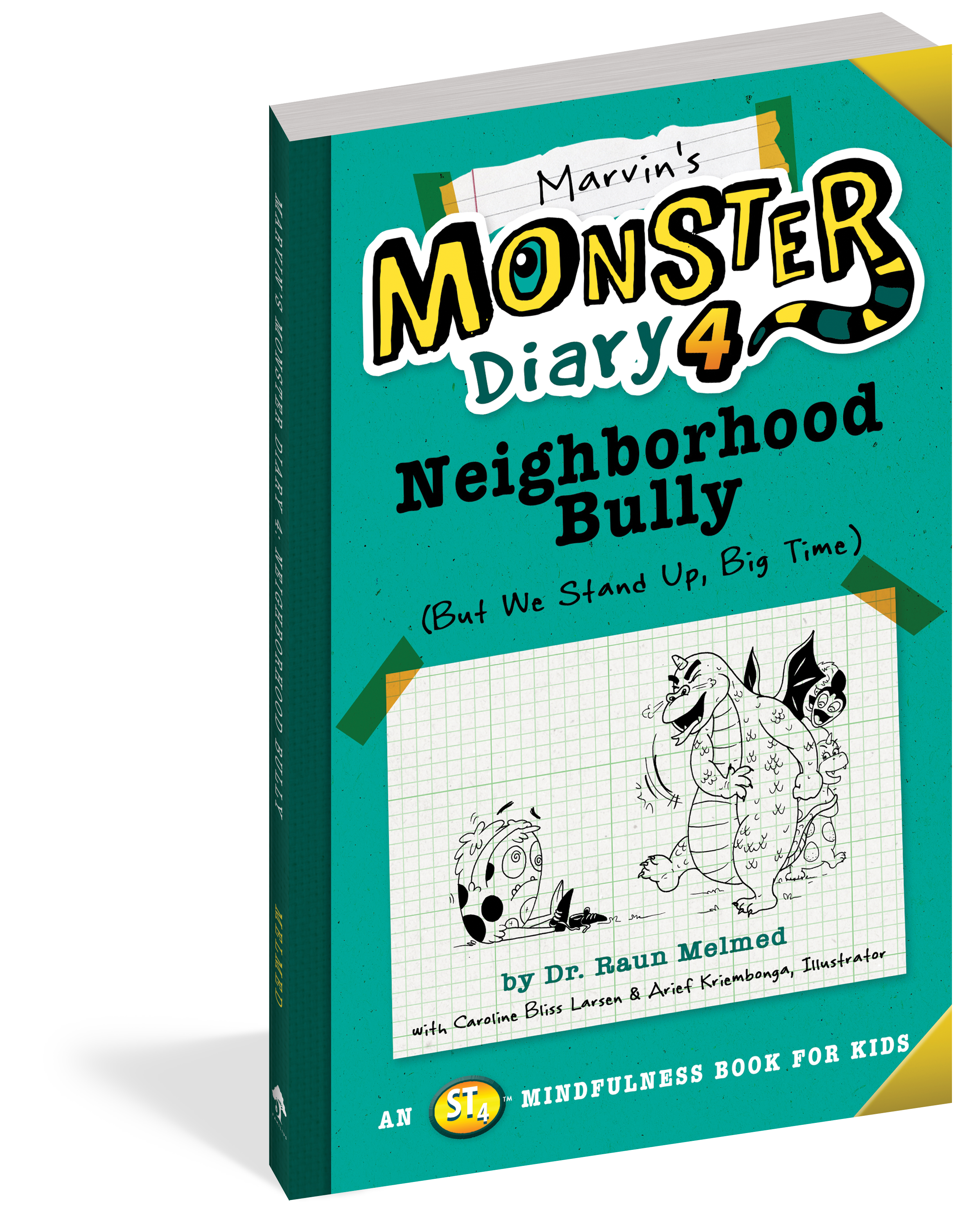 The cover of the book Marvin's Monster Diary 4: Neighborhood Bully.