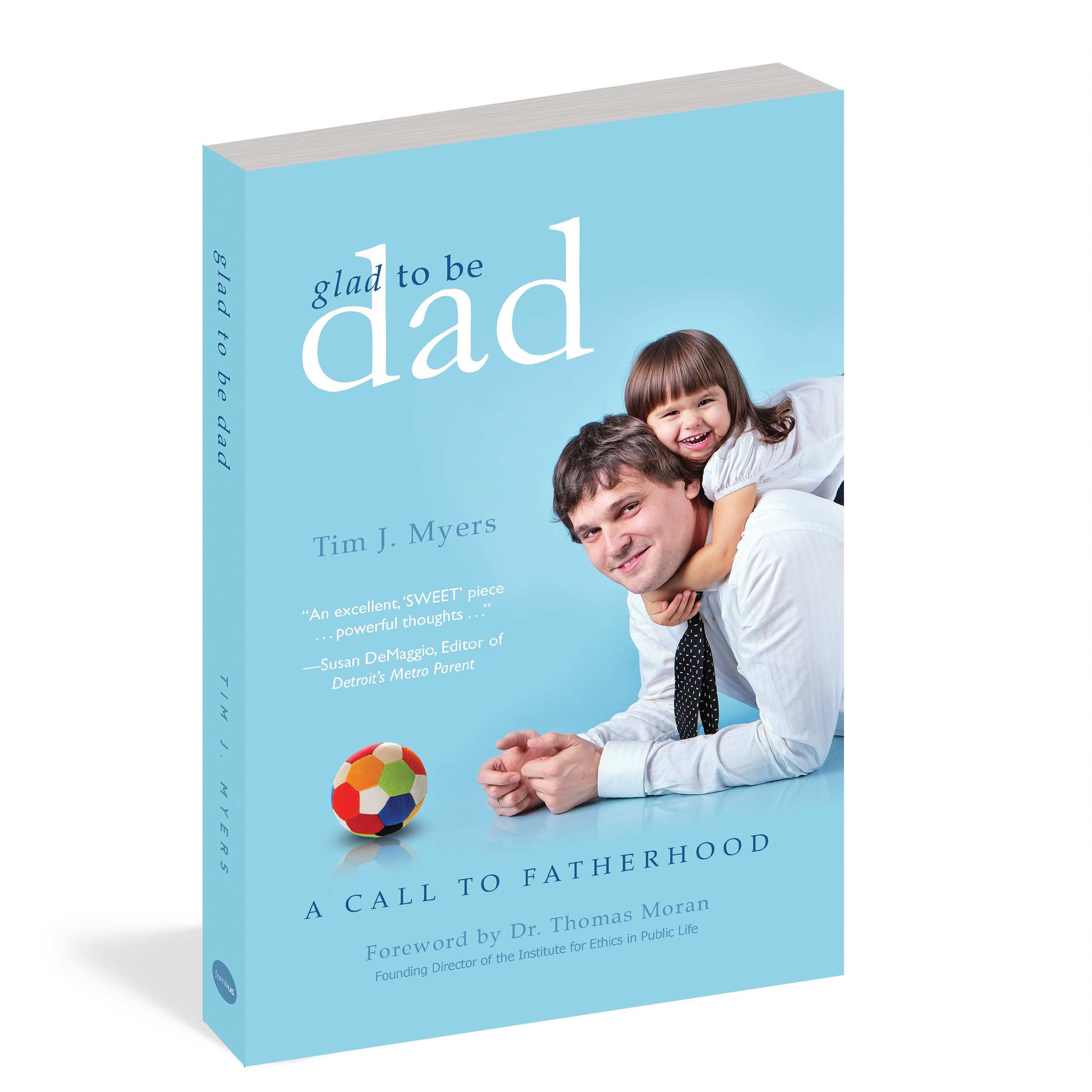The cover of the book Glad to Be Dad.