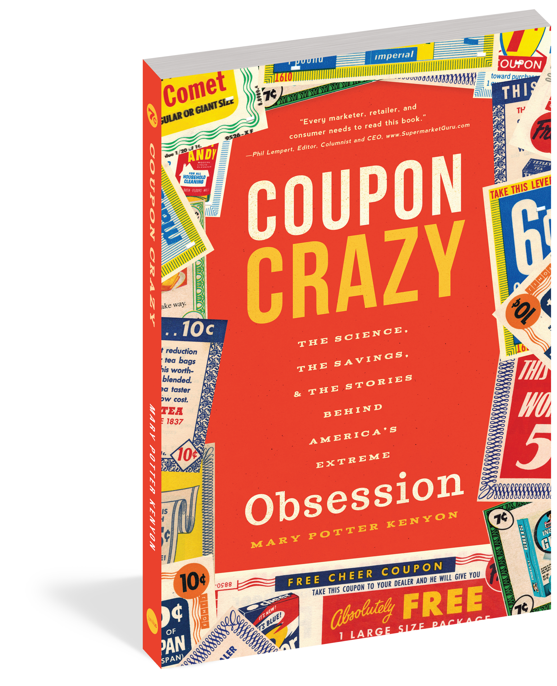 The cover of the book Coupon Crazy.