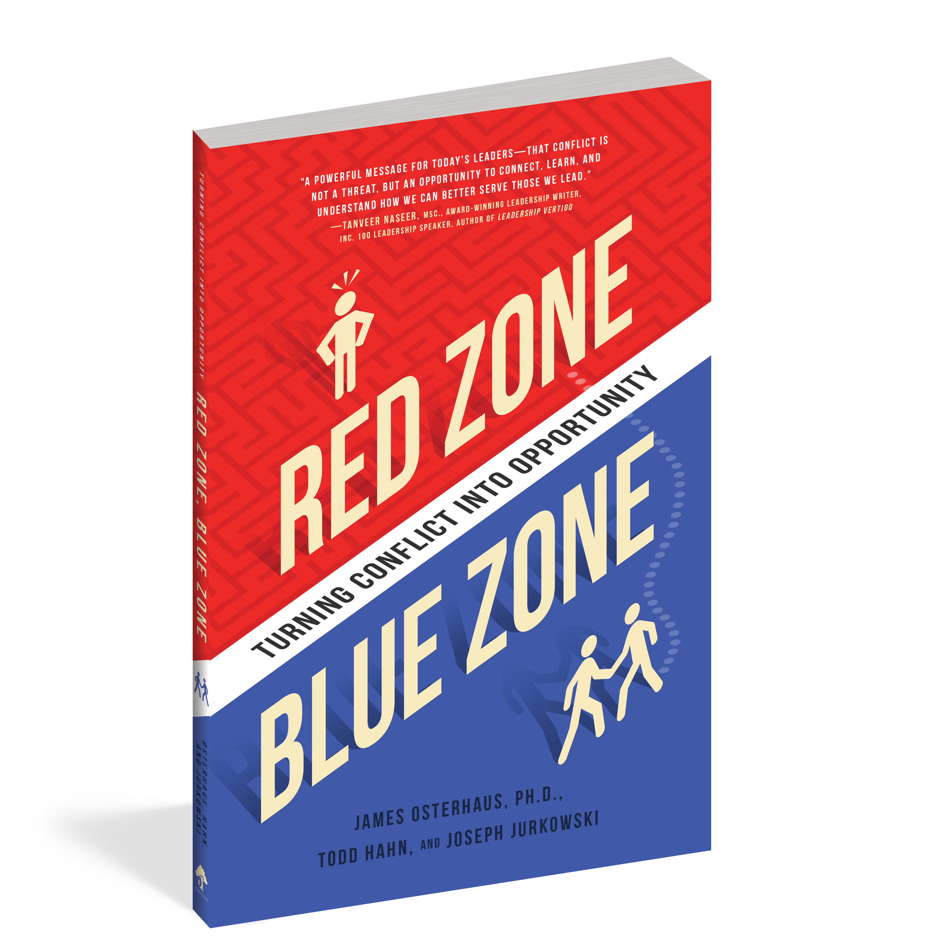 The cover of the book Red Zone, Blue Zone.