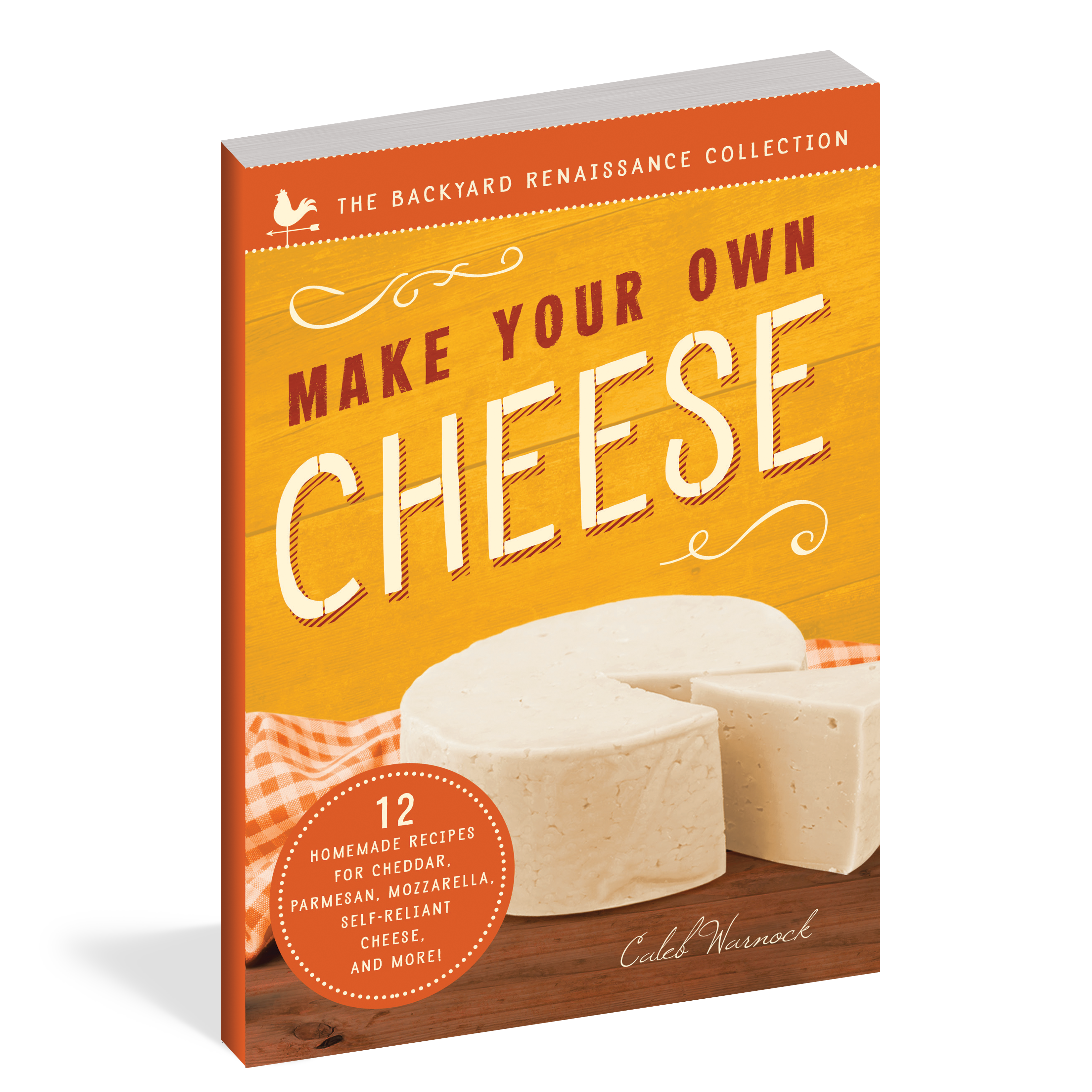 The cover of the book Make Your Own Cheese.