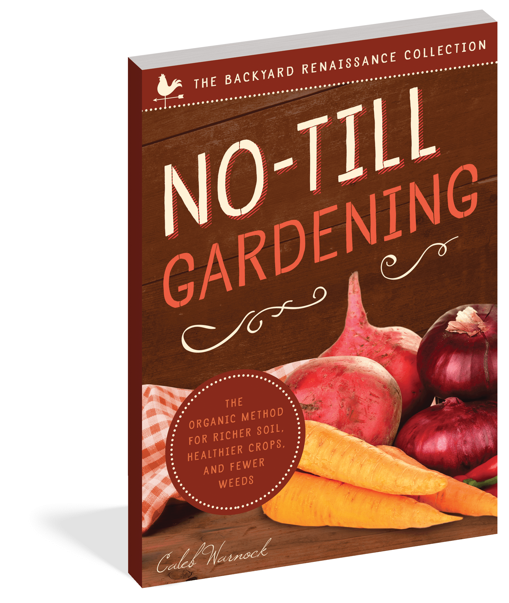 The cover of the book No-Till Gardening.