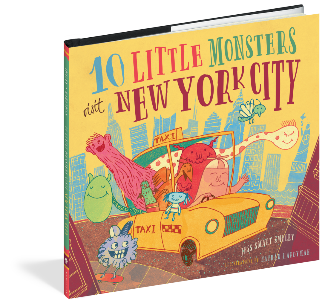 10 little monsters visit new york city