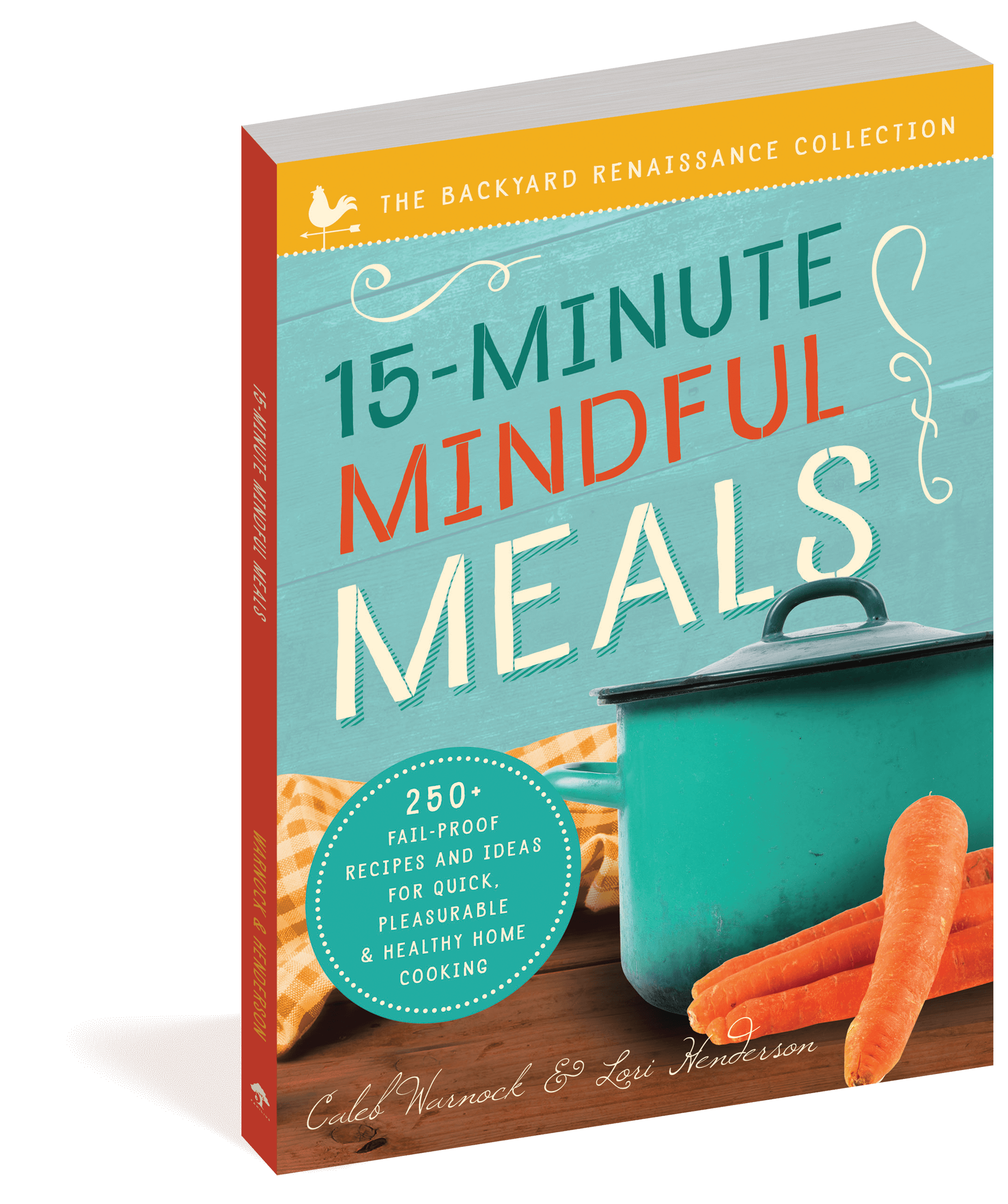 The cover of the book 15-Minute Mindful Meals.
