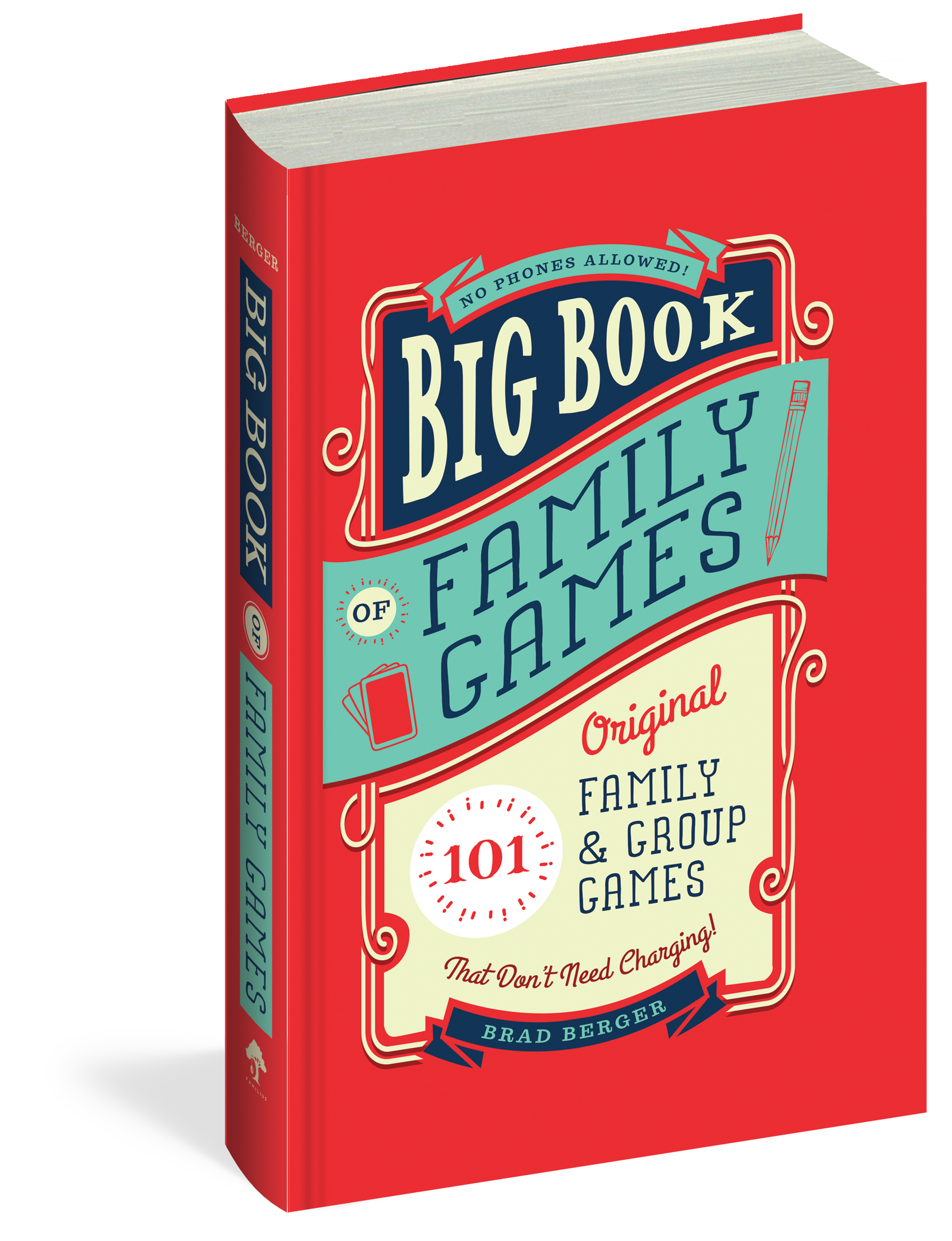 The cover of the book Big Book of Family Games.