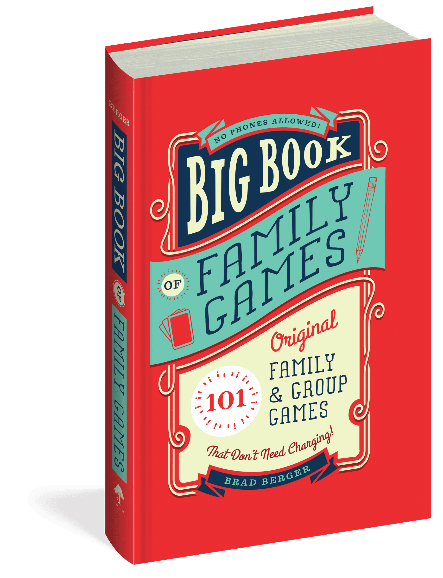 The cover of the book Big Book of Family Games.