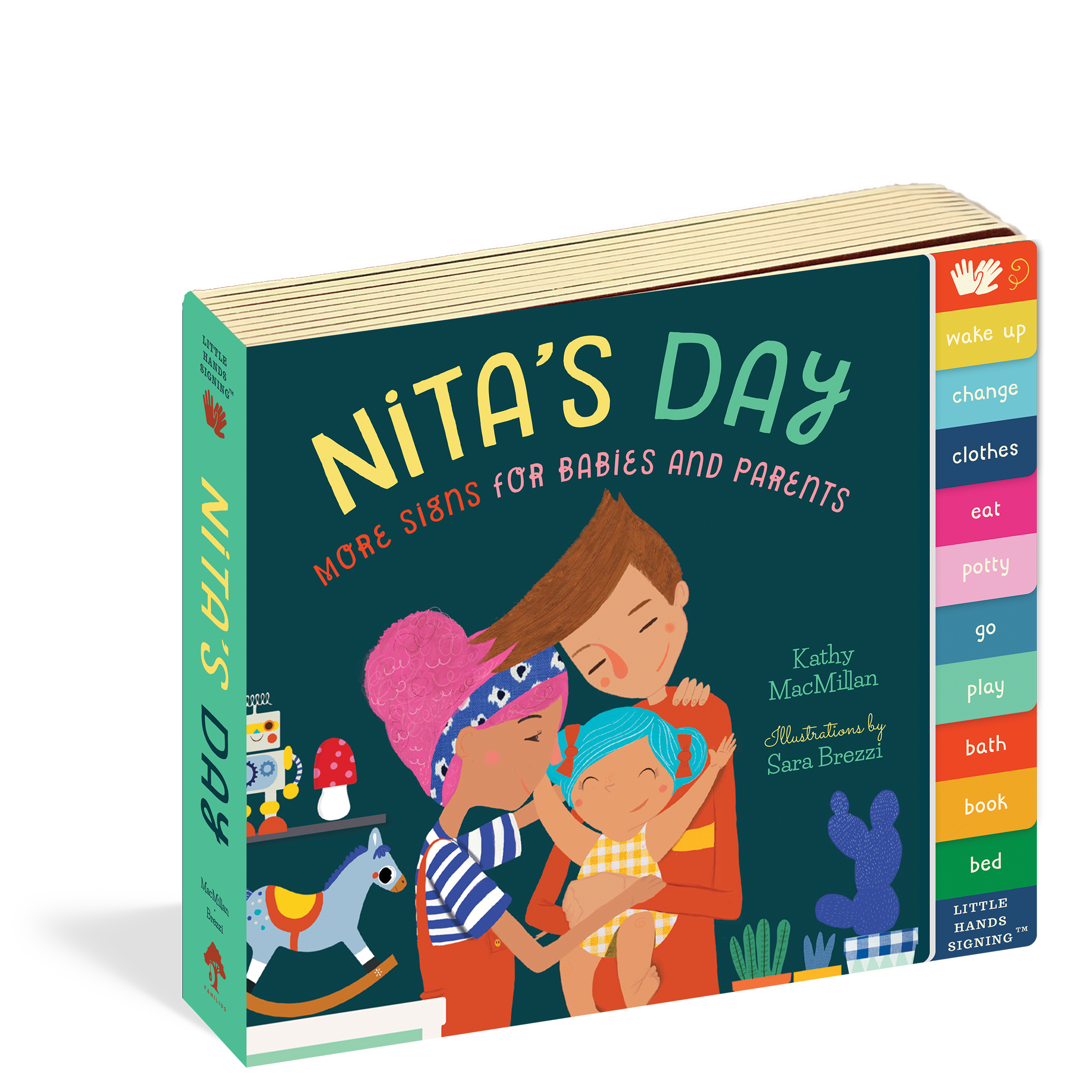 The cover of the board book Nita's Day.