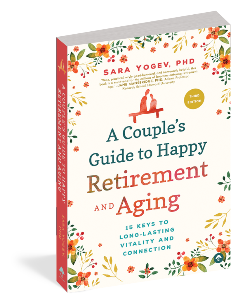 The cover of the book A Couple's Guide to Happy Retirement and Aging.
