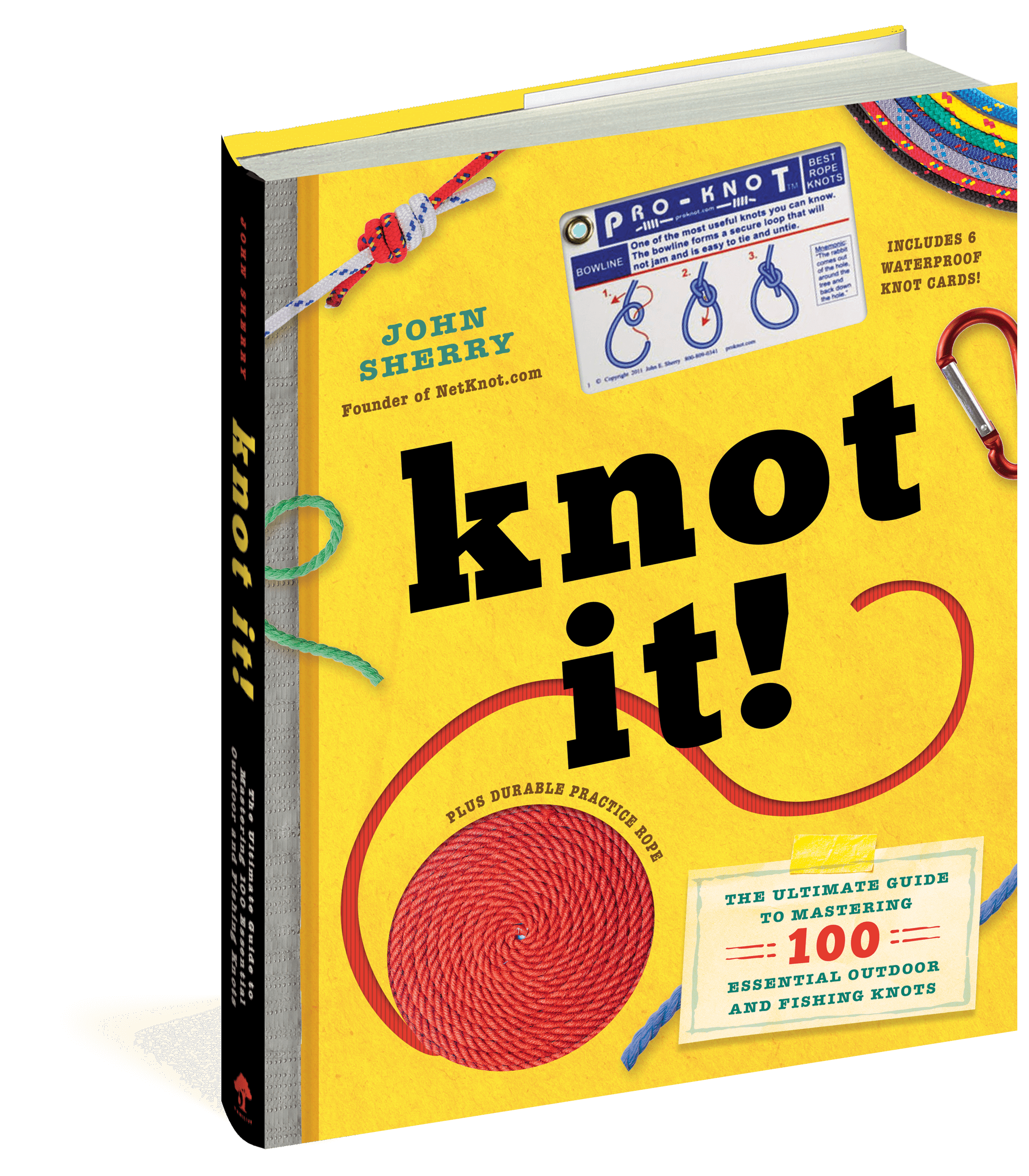The cover of the book Knot It.