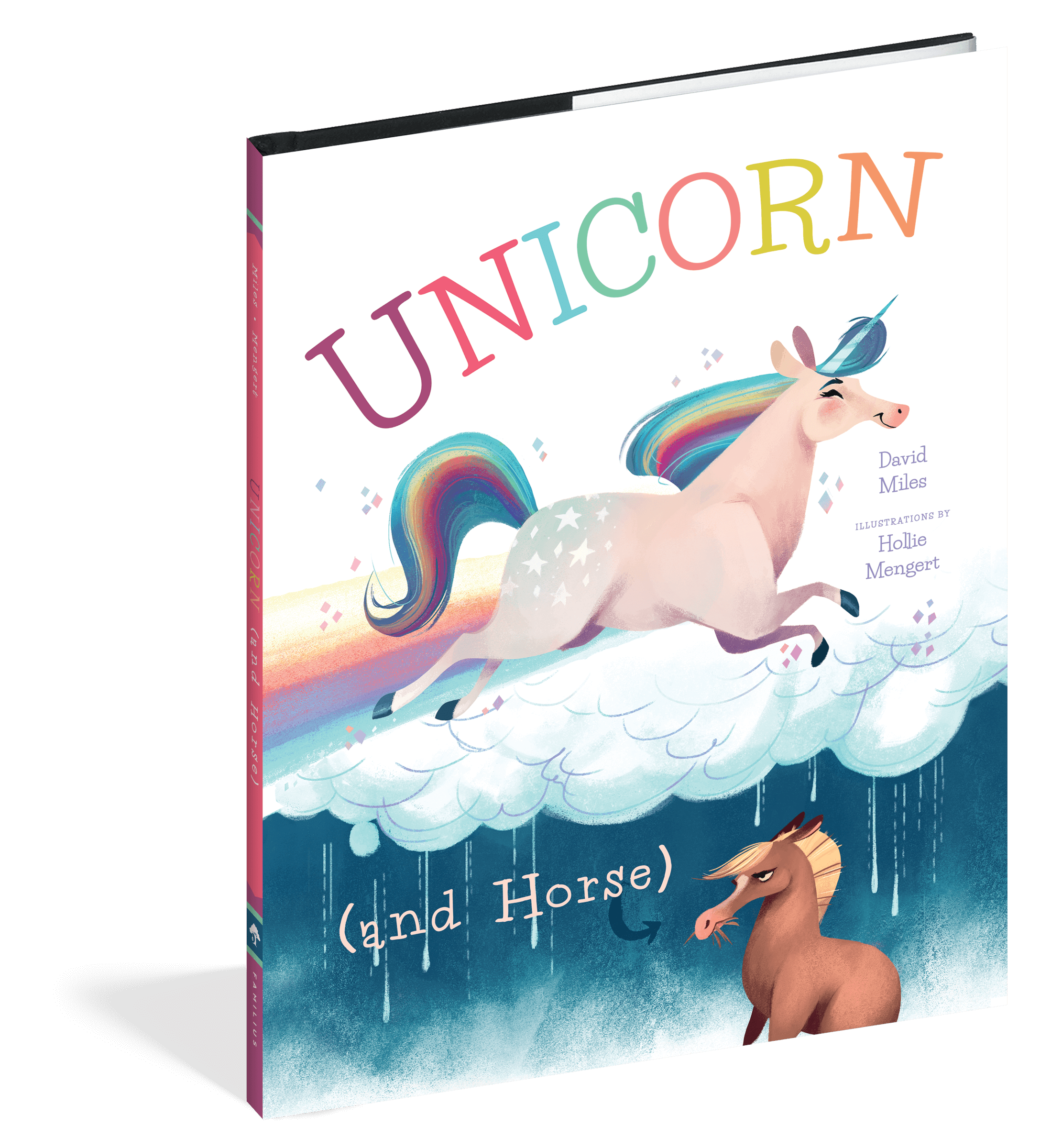 The cover of the picture book Unicorn and Horse.