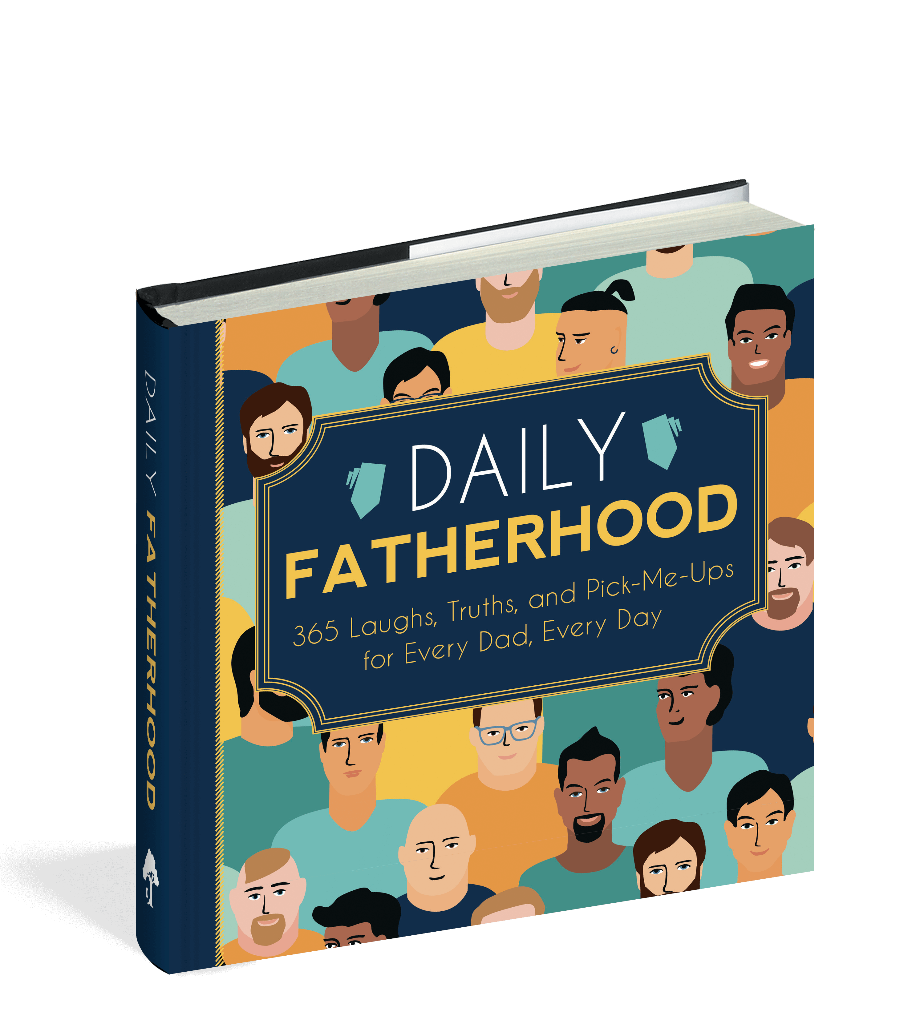 The cover of the book Daily Fatherhood.