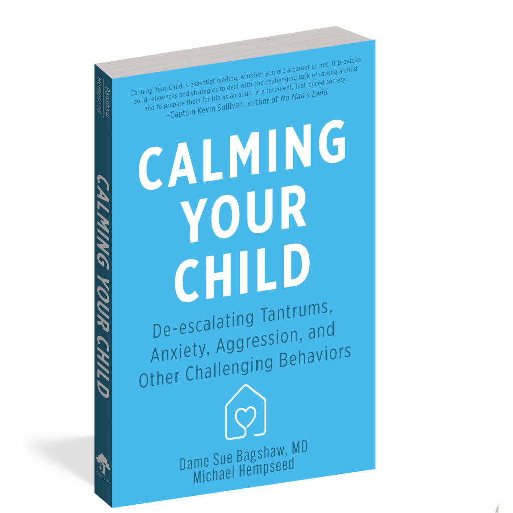 The cover of the book Calming Your Child.