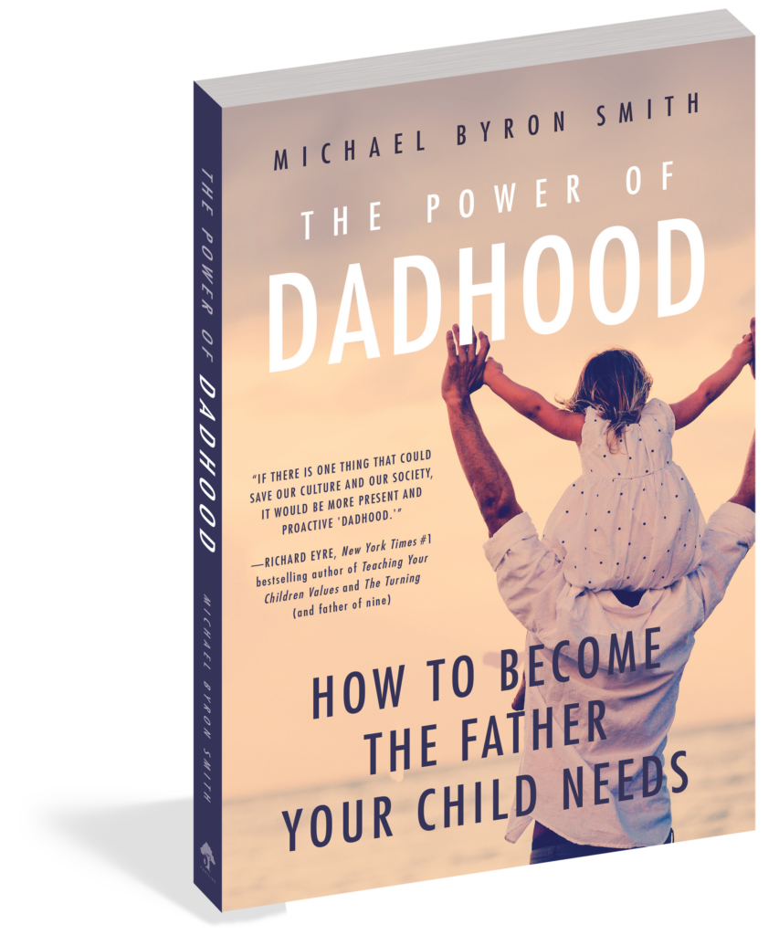 The cover of the book The Power of Dadhood.