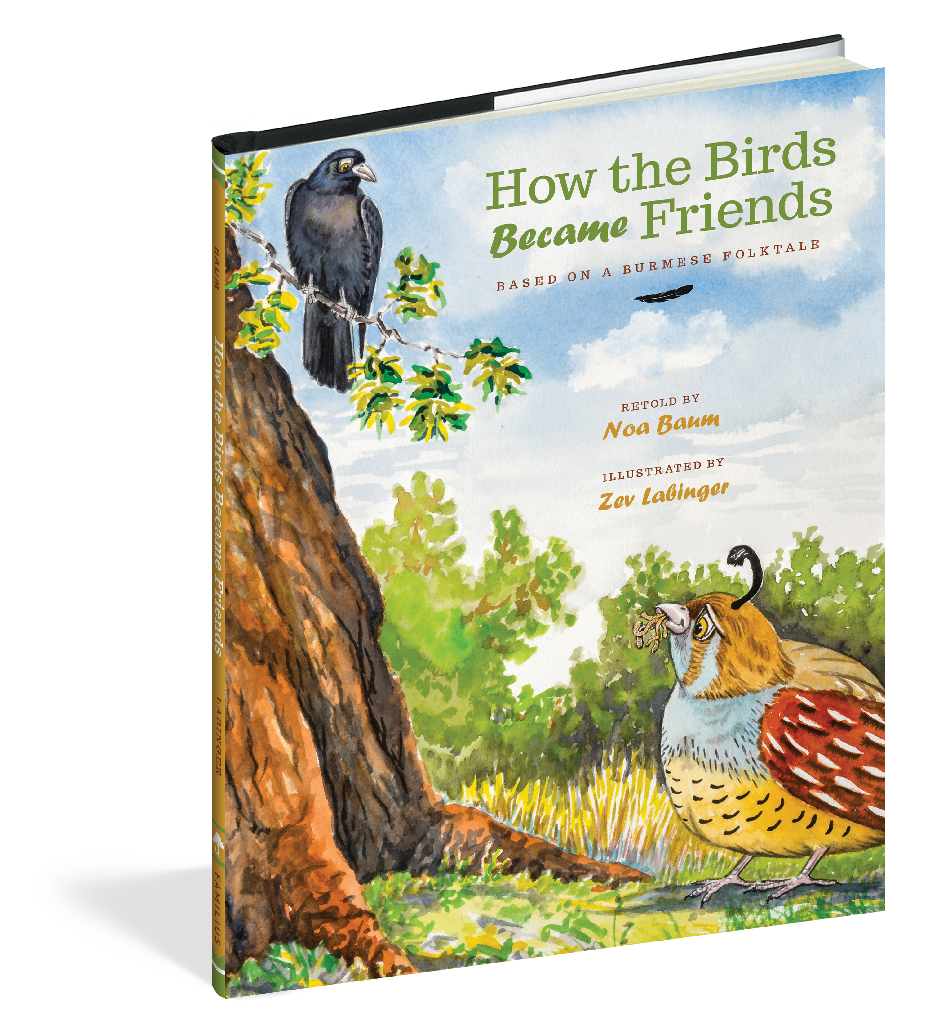 The cover of the picture book How the Birds Became Friends.