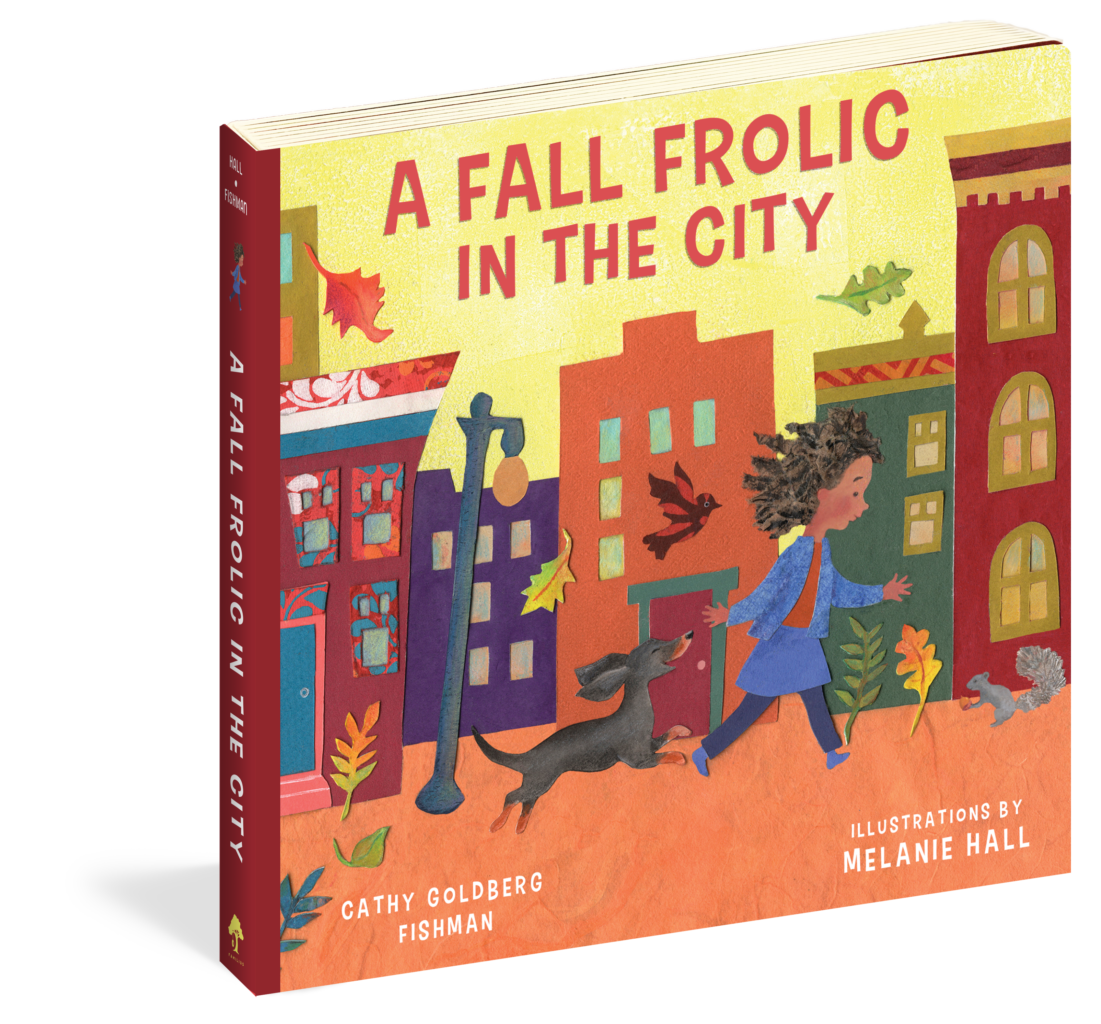 The cover of the board book Fall Frolic in the City