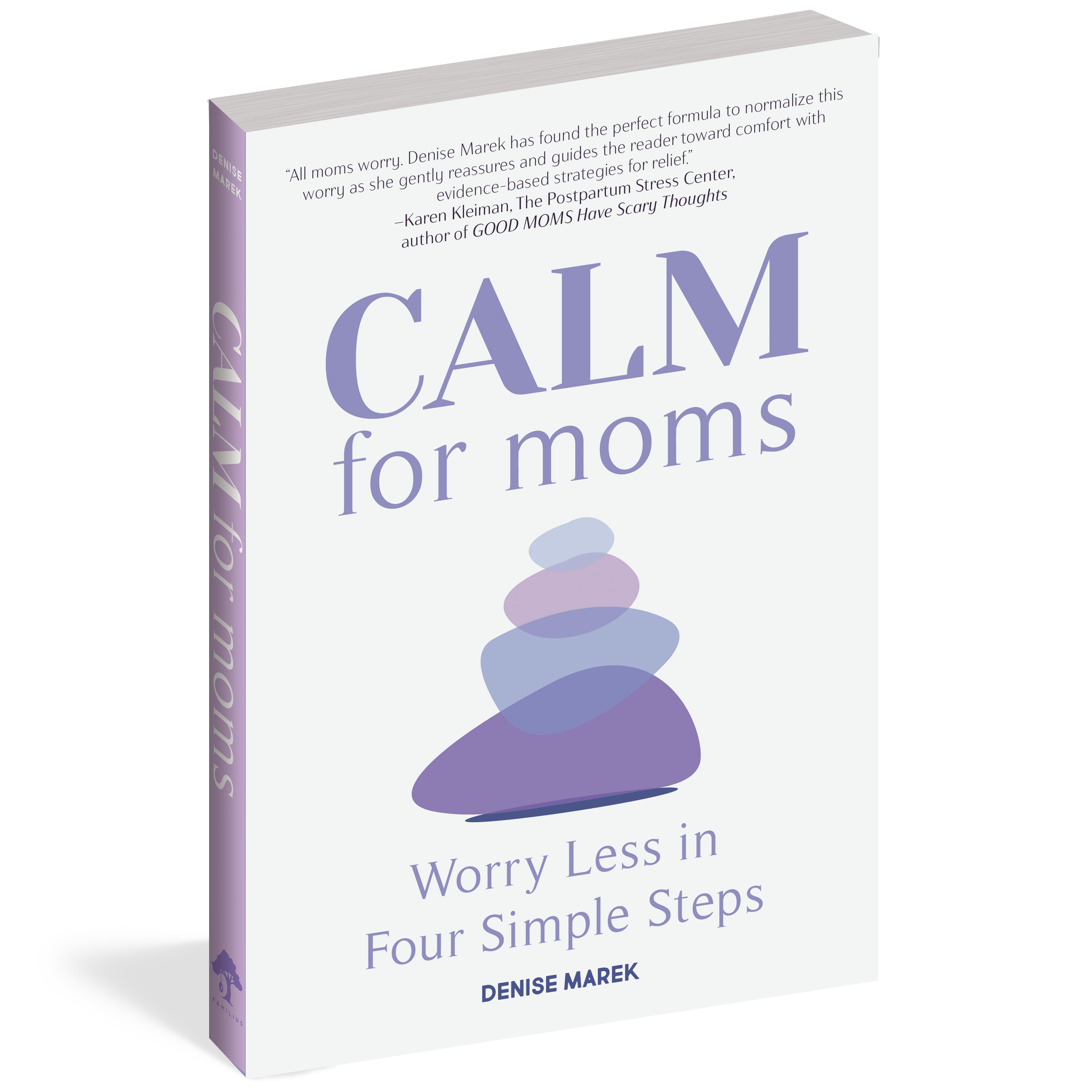 The cover of the book CALM for Moms.