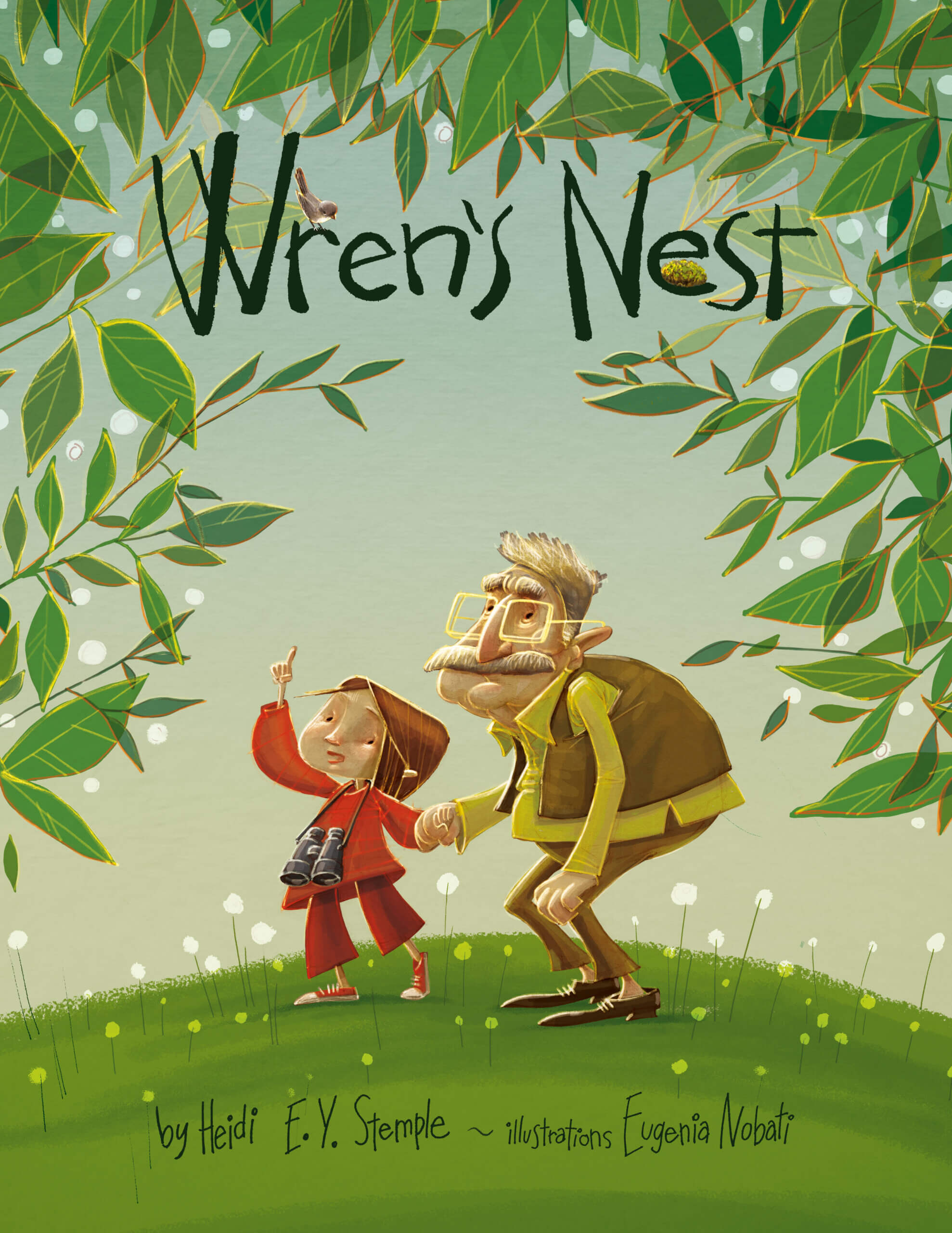 The cover of the picture book Wren's Nest.
