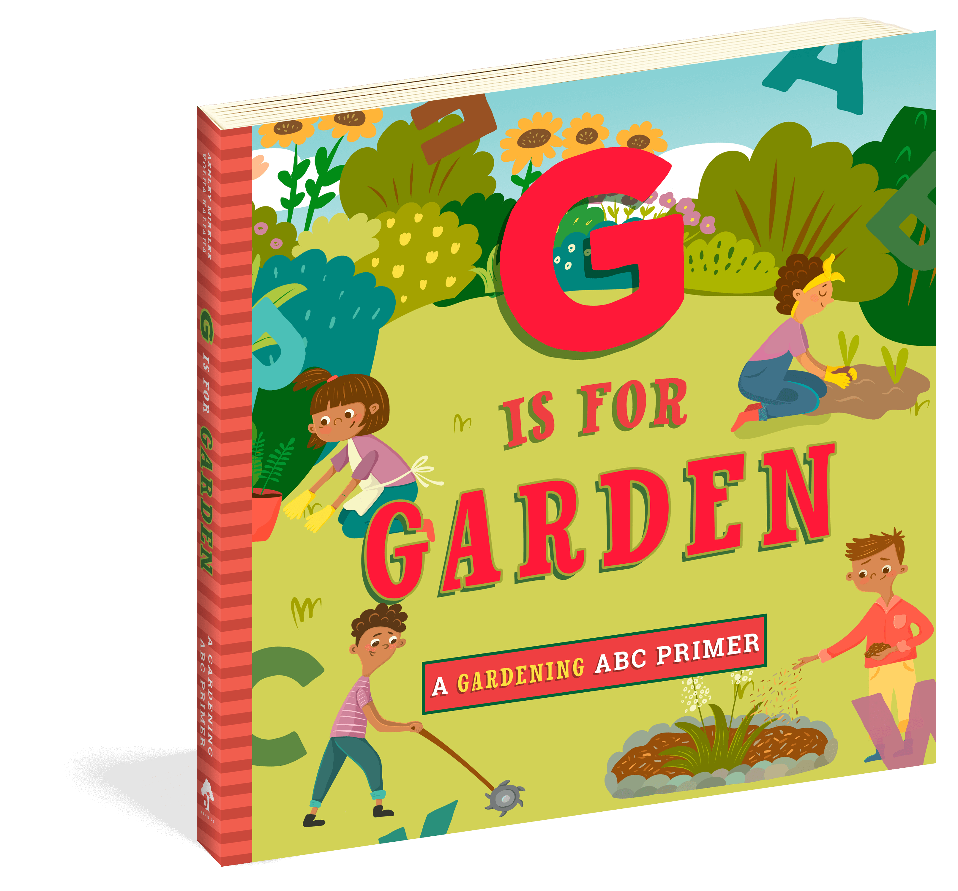 The cover of the board book G Is for Garden.