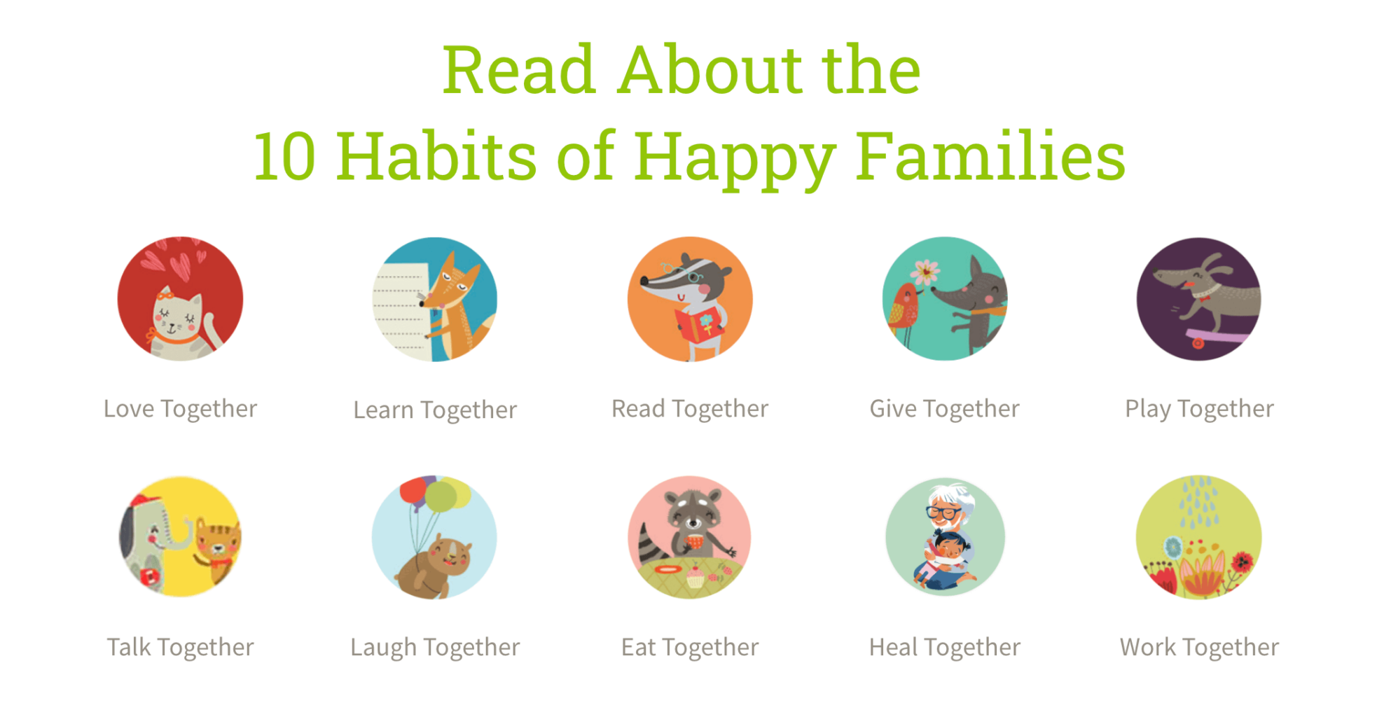 10 Habits of Healthy Families