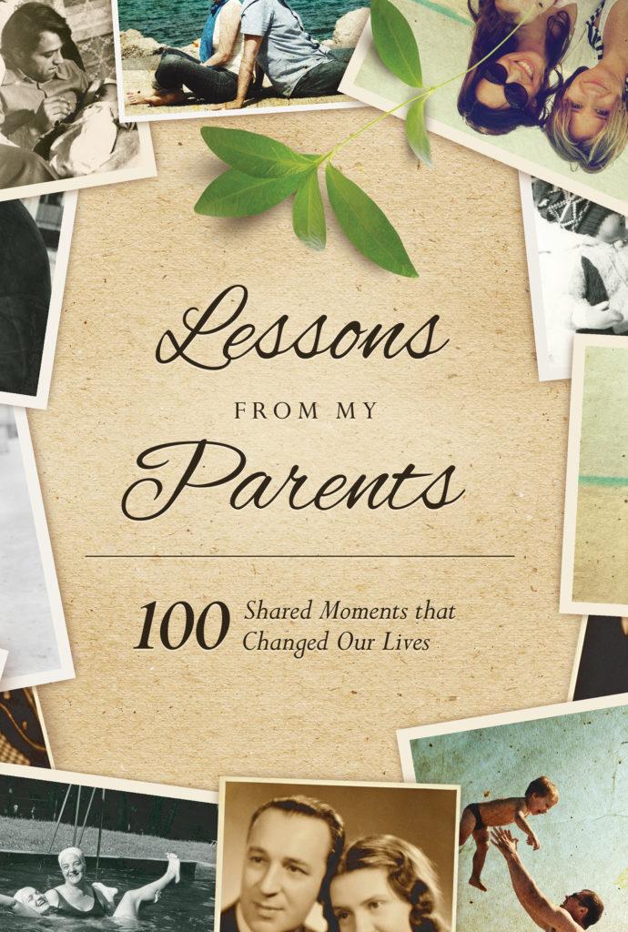 The cover of the book Lessons from My Parents.