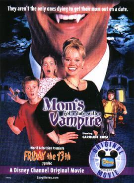 The movie poster for Mom's Got a Date with a Vampire