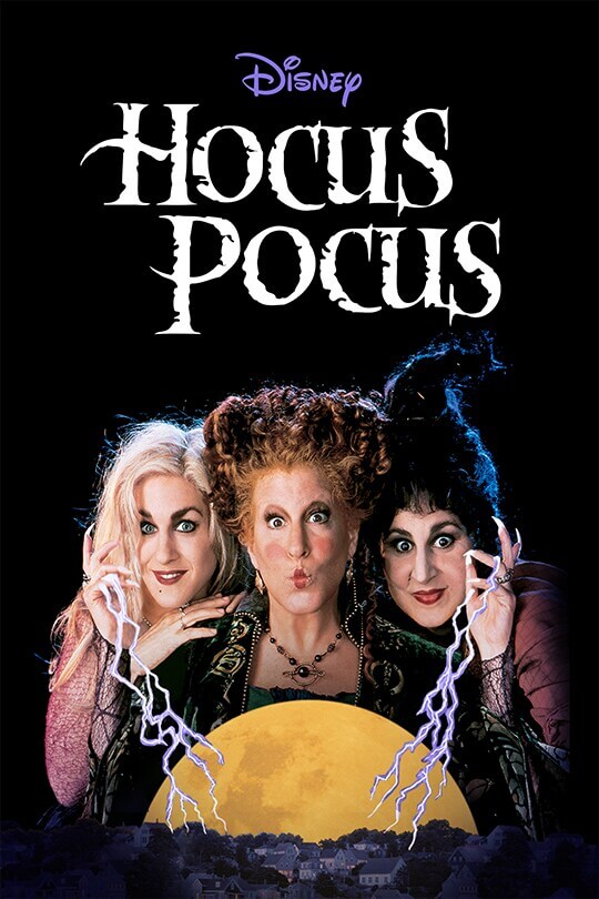The movie poster for Hocus Pocus