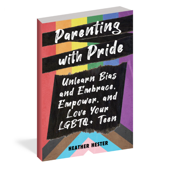 The cover of the book Parenting with Pride.